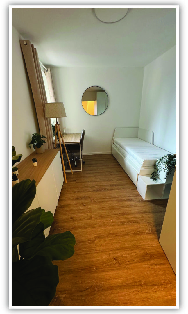 moderne WG-Zimmer